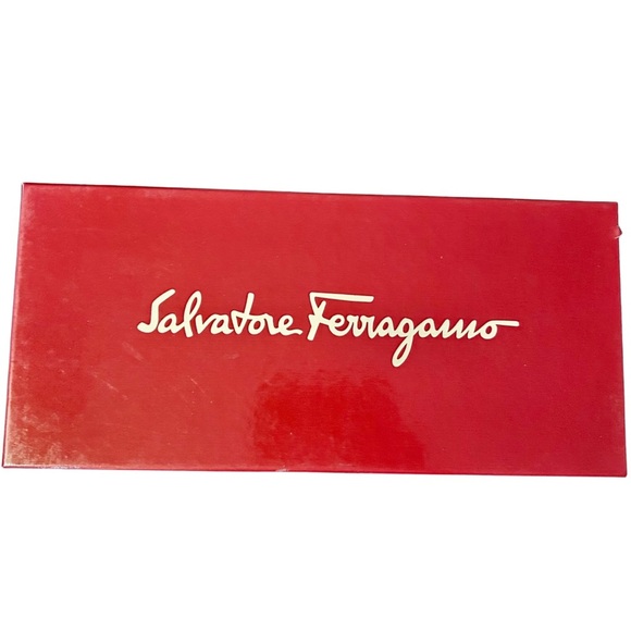 Salvatore Ferragamo Miria Suede & Patent Leather Block Heel Pumps - Picture 11 of 11